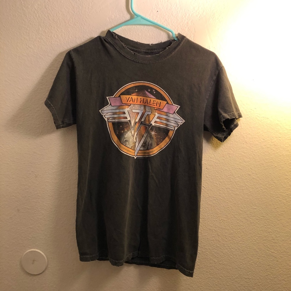 vintage van halen tee shirt